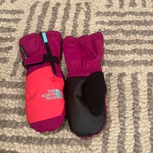 North Face mittens XXS